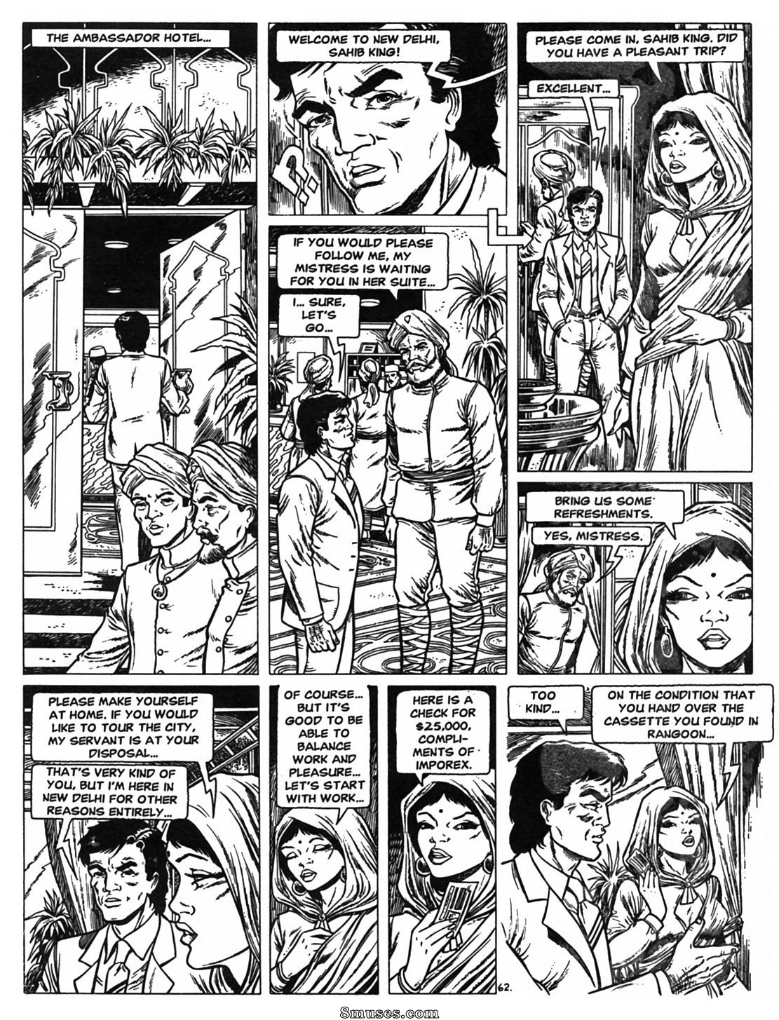 Romances gráficos - Noites quentes em Rangum - Página 70