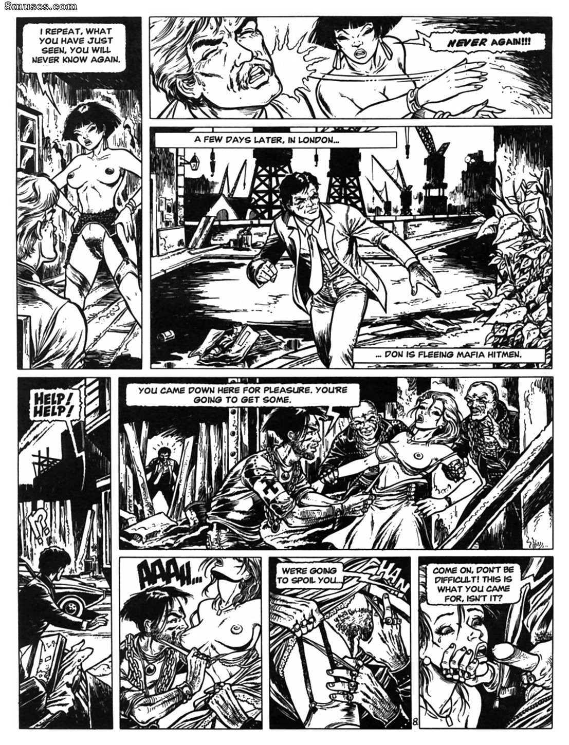 Romances gráficos - Noites quentes em Rangum - Página 14