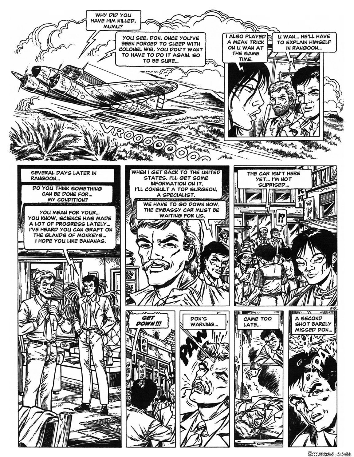 Romances gráficos - Noites quentes em Rangum - Página 66