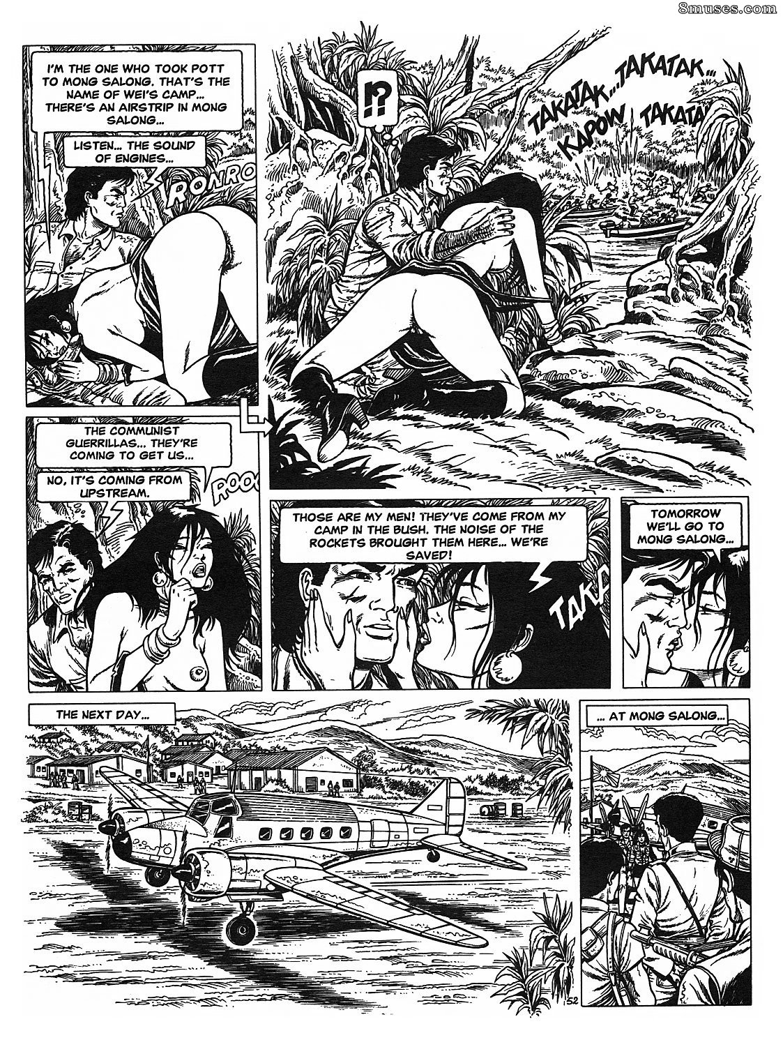 Romances gráficos - Noites quentes em Rangum - Página 60
