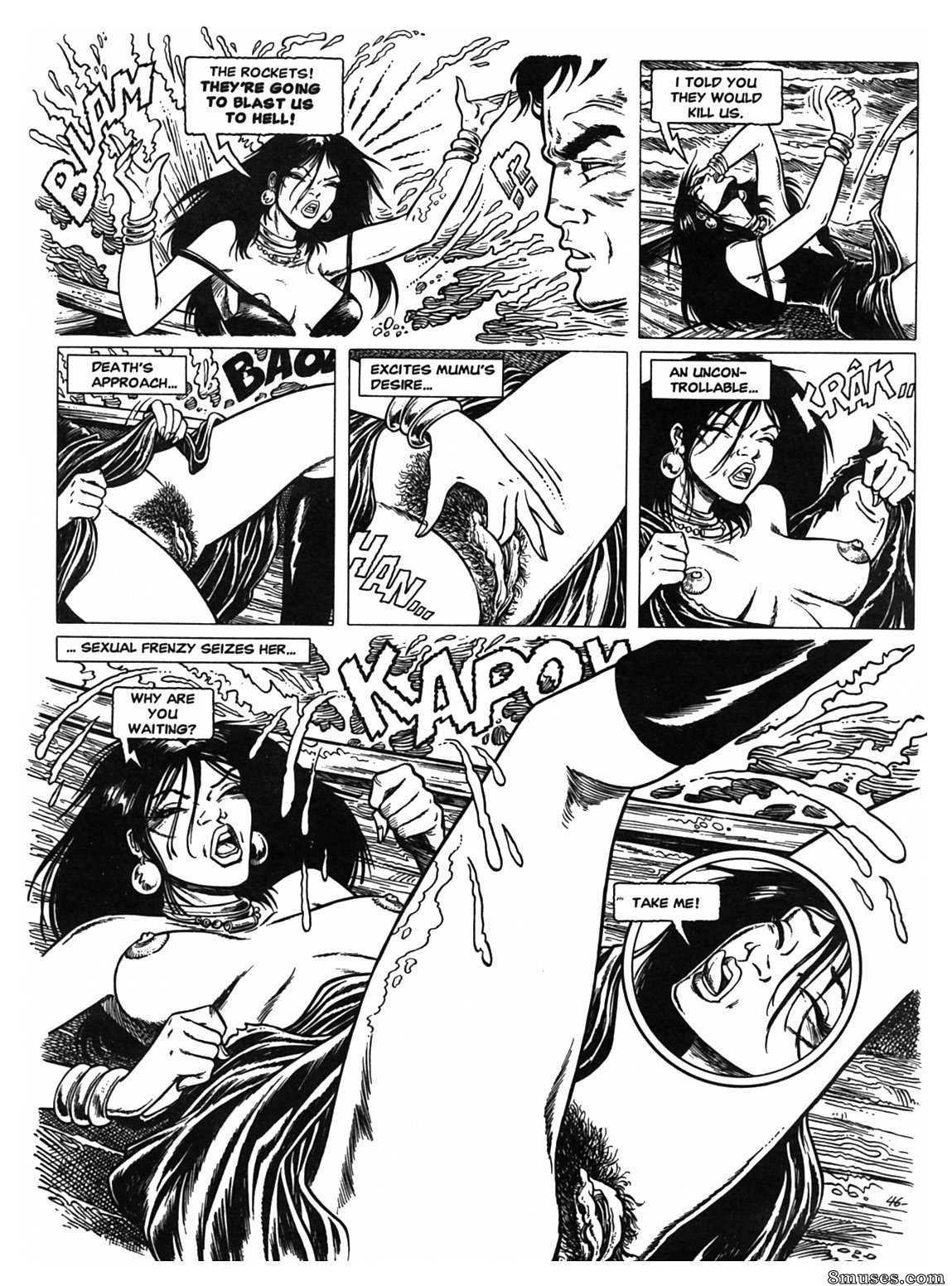 Romances gráficos - Noites quentes em Rangum - Página 54