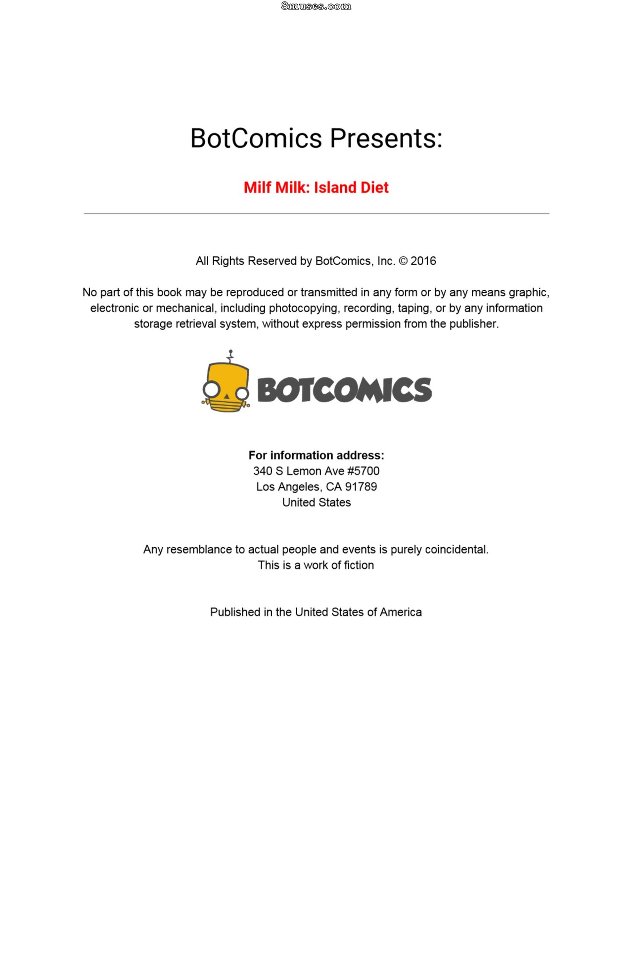 Milf Milk - Island Diet - Issue 1 - Page 2