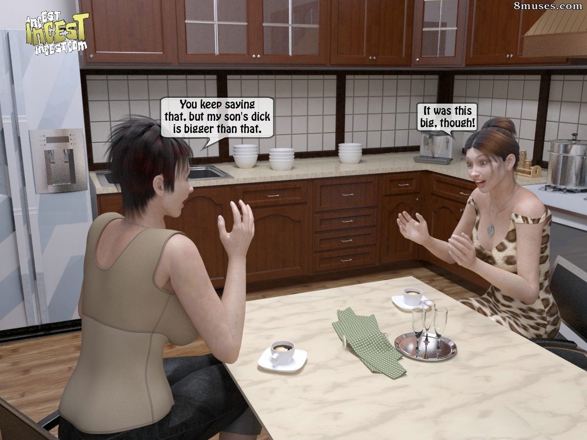 IncestIncestIncest.com Comics - Mother and her Friend Craving for Sons Big Cock - Page 2