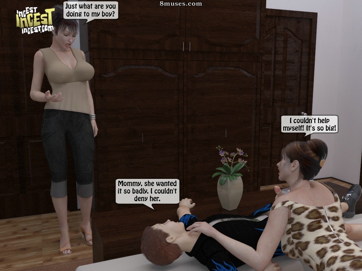 IncestIncestIncest.com Comics - Mother and her Friend Craving for Sons Big Cock - Page 17