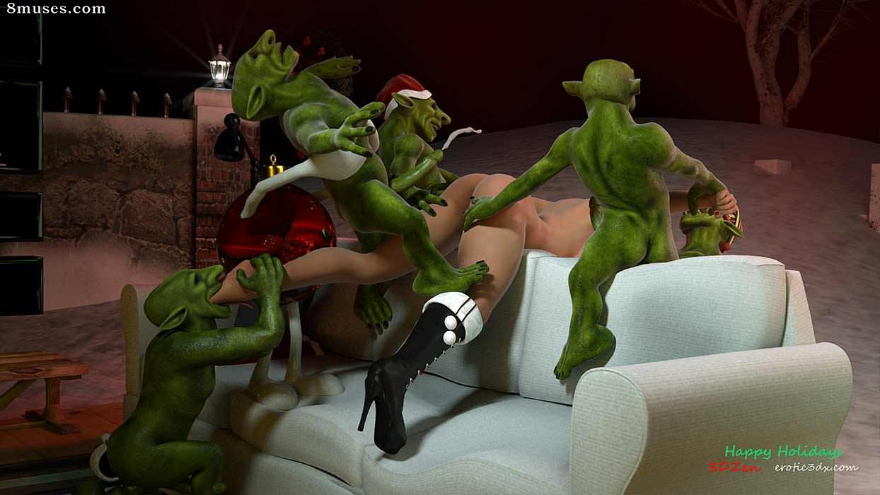 3DZen - Carinas Nightmare Before Christmas - Page 35