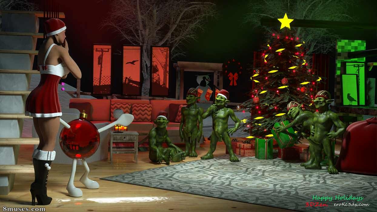 3DZen - Carinas Nightmare Before Christmas - Page 12