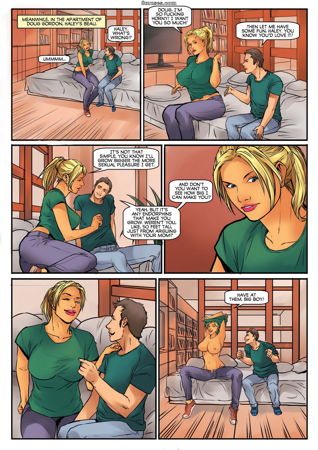 Page 6 | Giantess-Fan-Comics/Im-A-Big-Girl-Now/Issue-4 | 8muses - Sex Comics