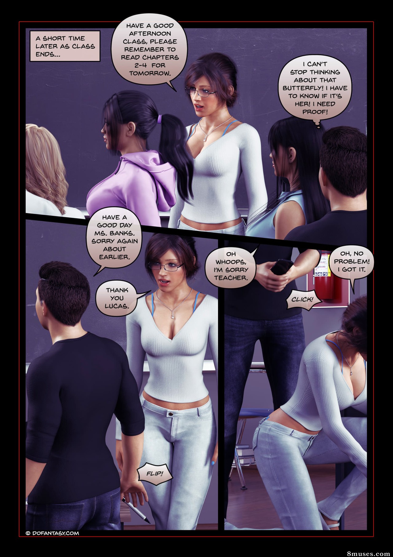 Fansadox Comics - Fansadox 595 - Blackmailed Teacher - Hawke - Page 15