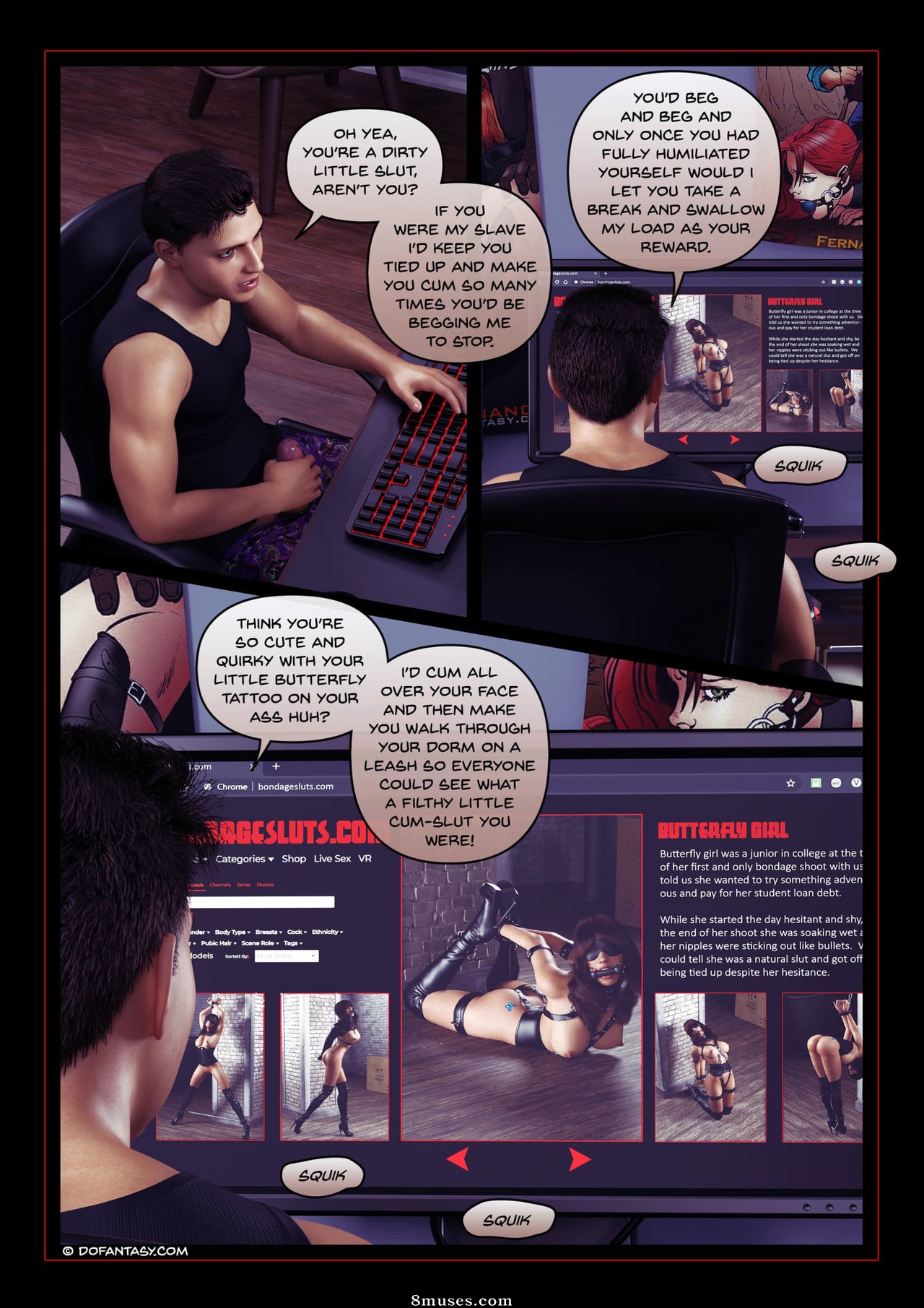Fansadox Comics - Fansadox 595 - Blackmailed Teacher - Hawke - Page 6