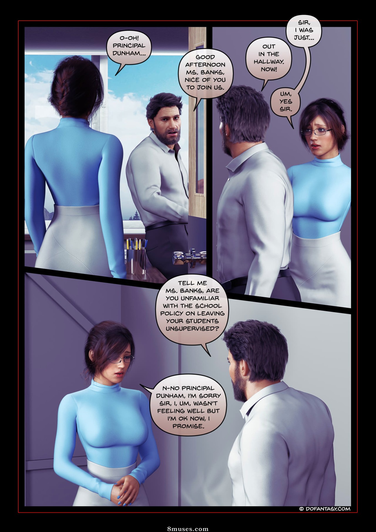 Fansadox Comics - Fansadox 595 - Blackmailed Teacher - Hawke - Page 27