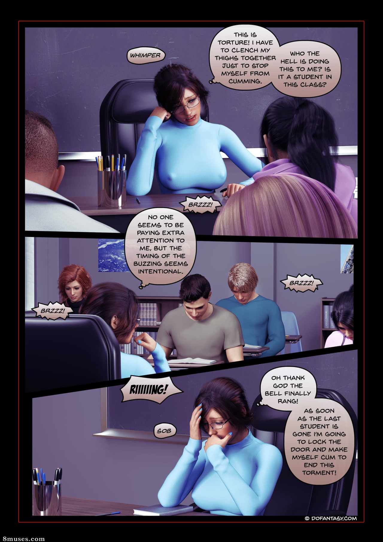 Fansadox Comics - Fansadox 595 - Blackmailed Teacher - Hawke - Page 32
