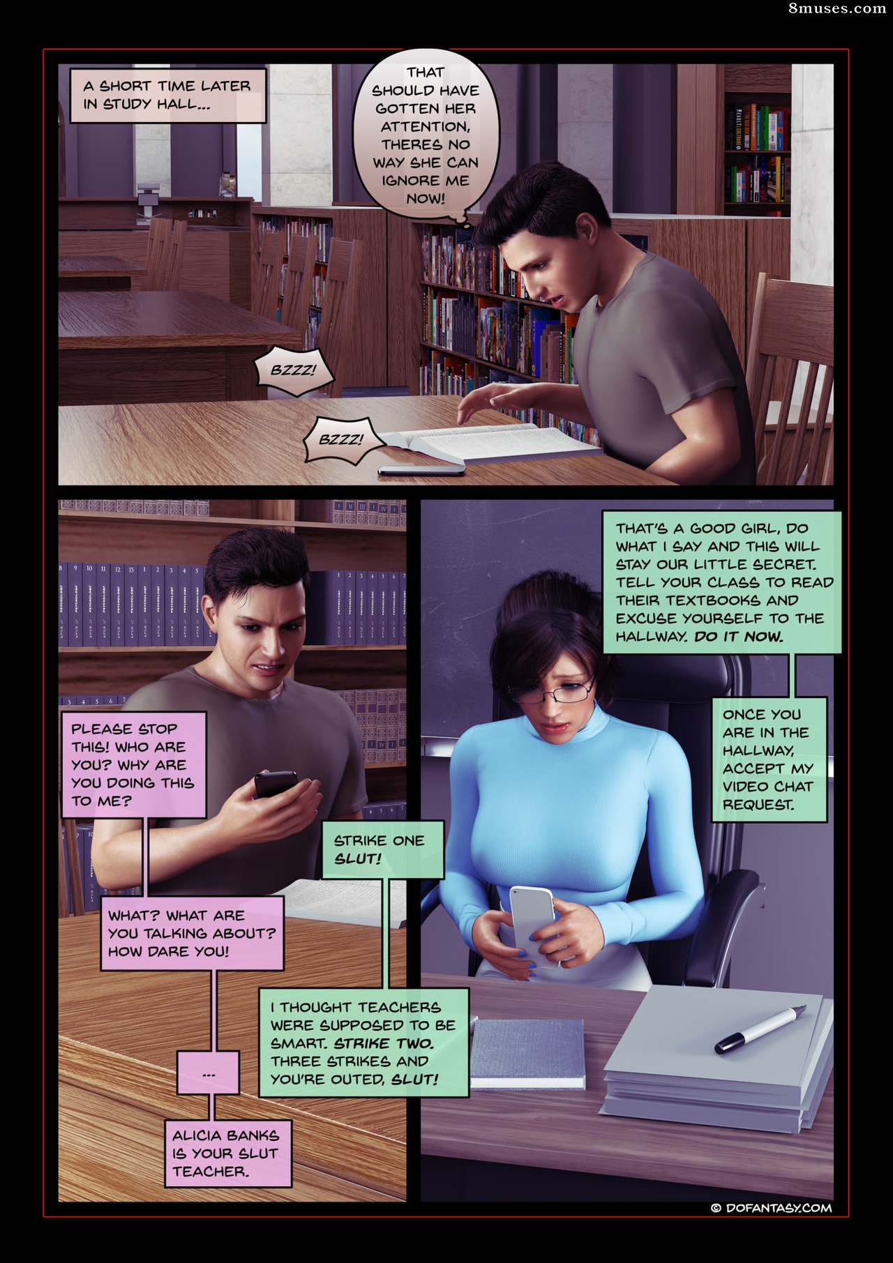 Fansadox Comics - Fansadox 595 - Blackmailed Teacher - Hawke - Page 20