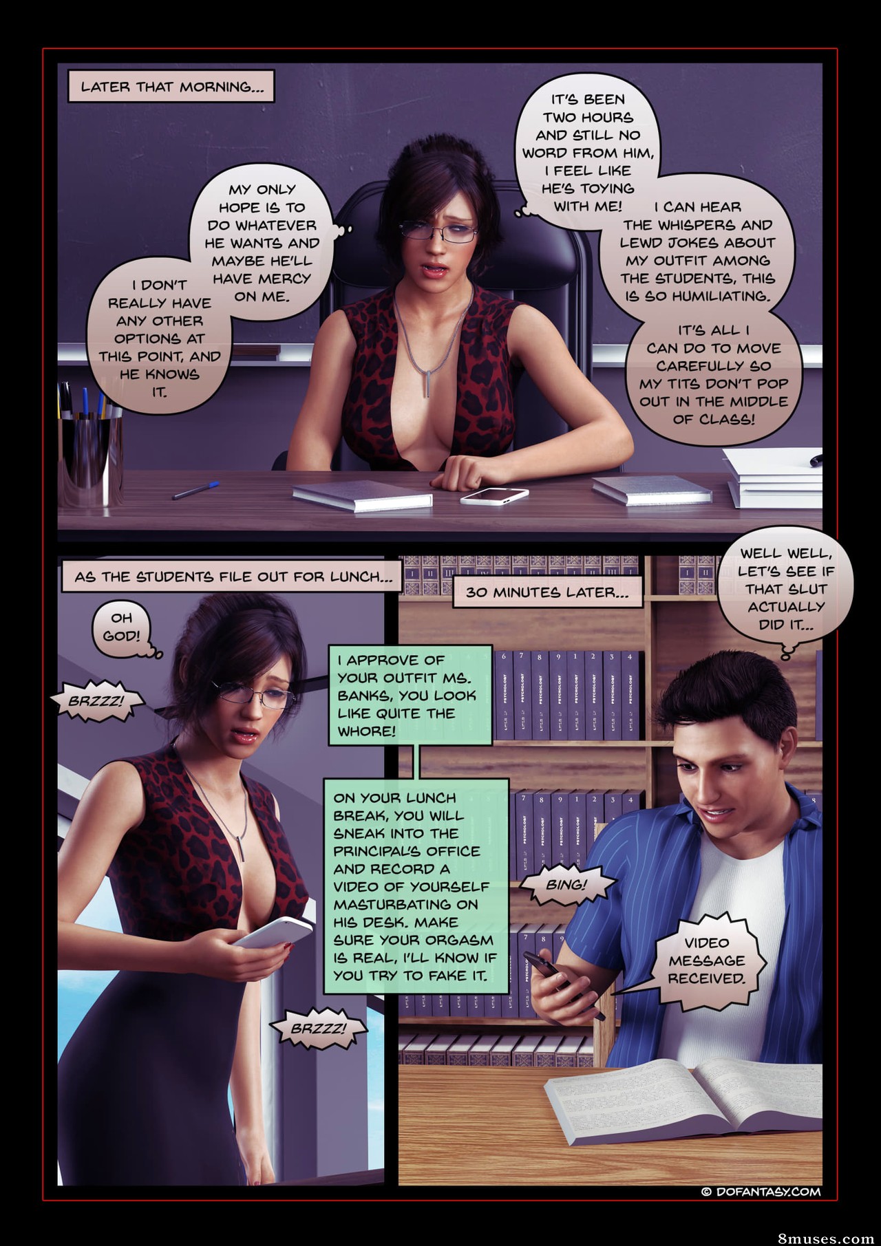 Fansadox Comics - Fansadox 595 - Blackmailed Teacher - Hawke - Page 49