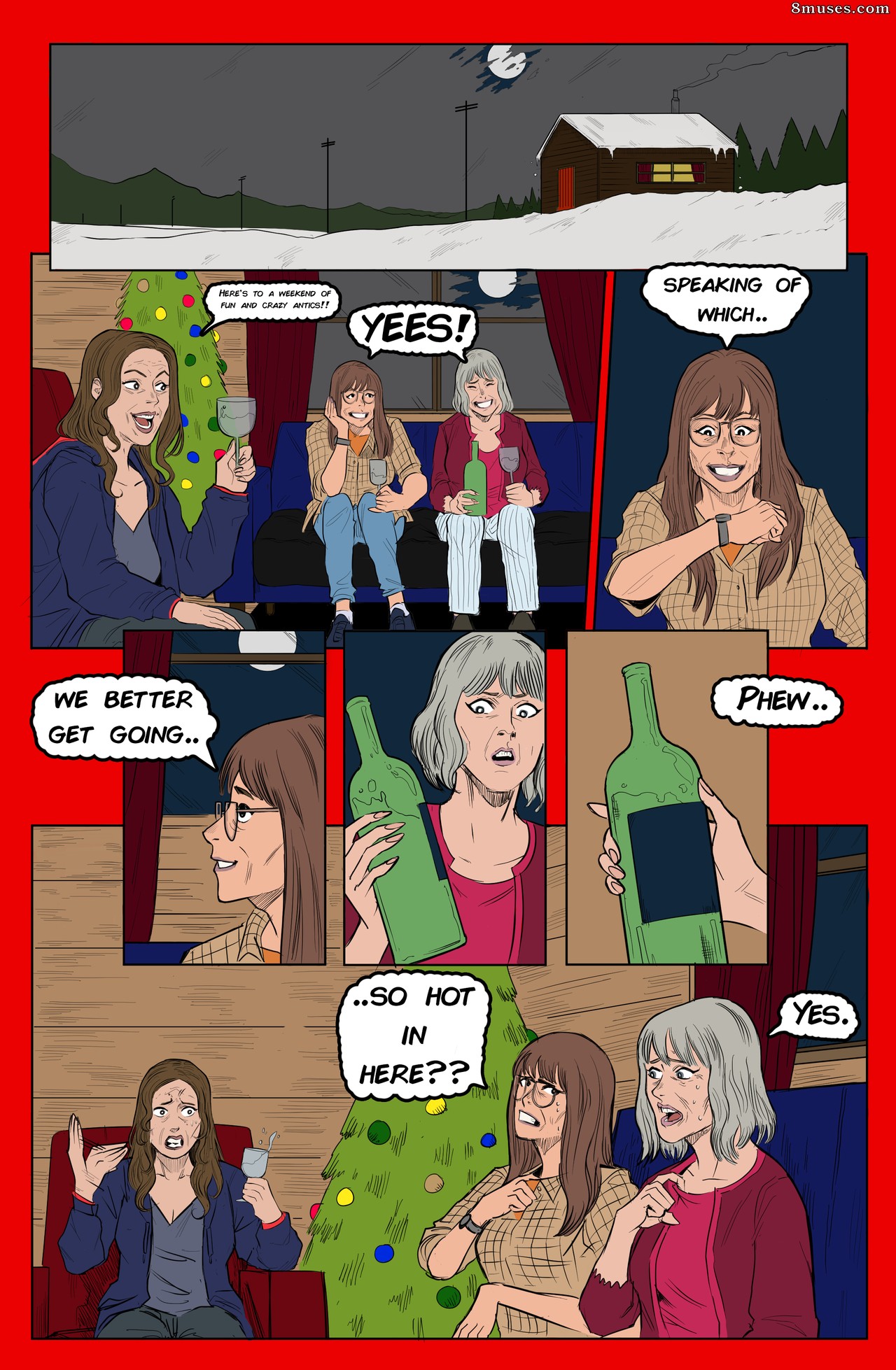 Locofuria Comics - 3 milfs and full moon - Page 1