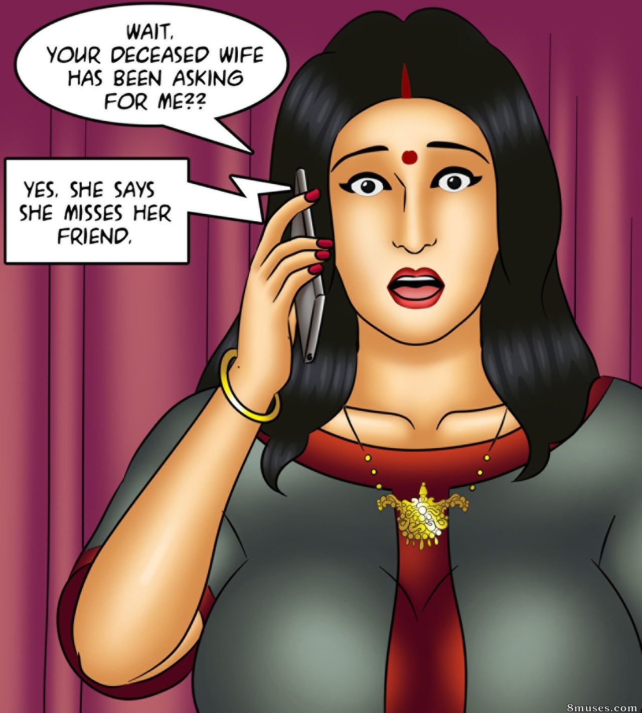 Kirtu.com Comics - Savita Bhabhi - Episode 132 - A Ghost Story - Page 42