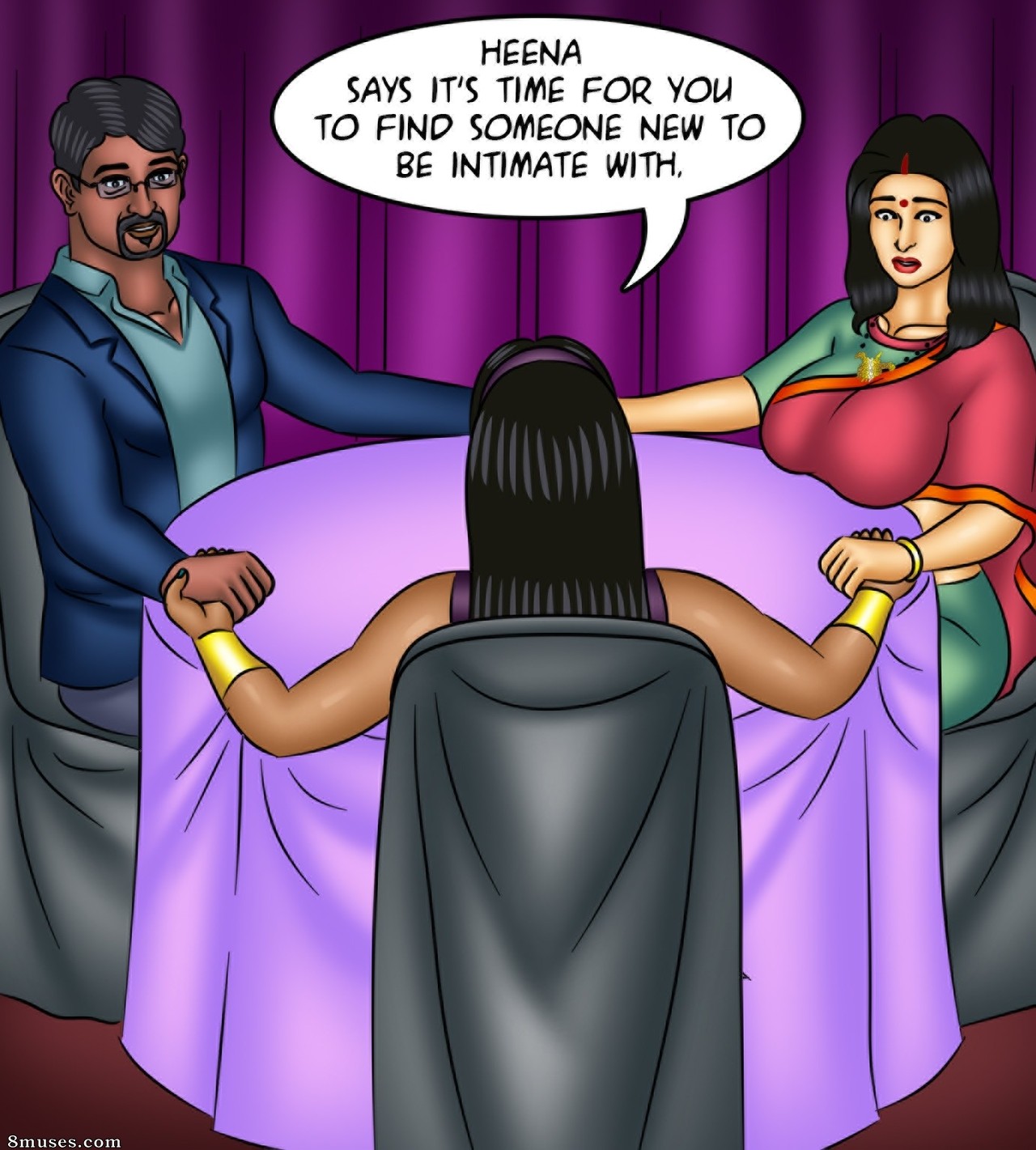 Kirtu.com Comics - Savita Bhabhi - Épisode 132 - Une histoire de fantôme - Page 54