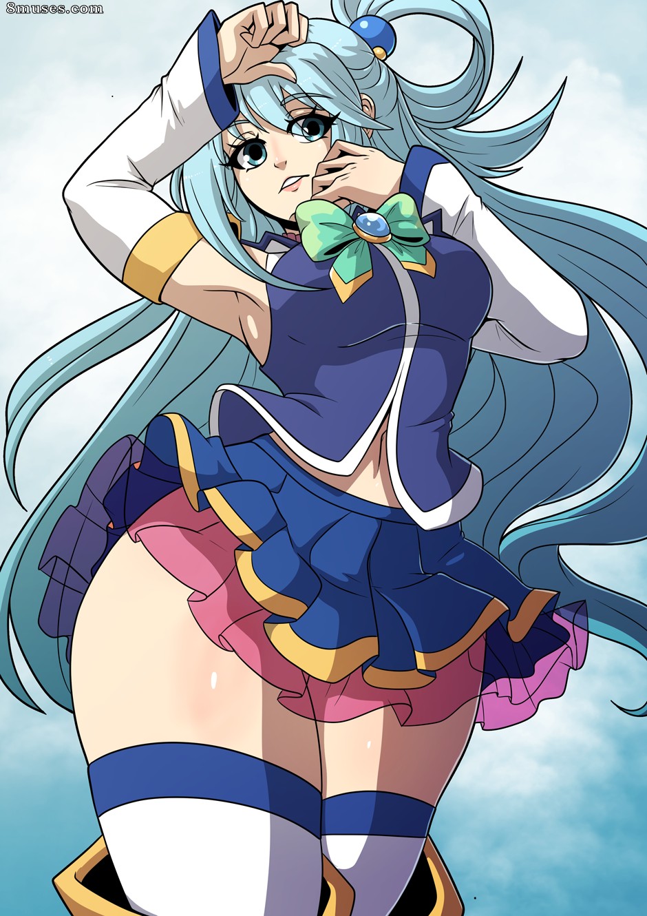 Kinkymation Comics - Konosubass - Aqua Quest! - Page 2