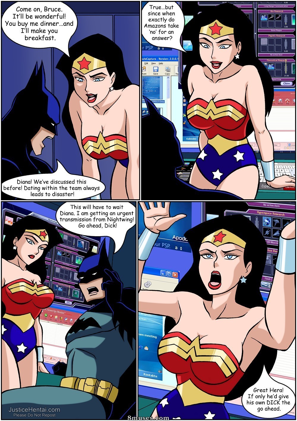 Quadrinhos - Hentai Justiça 3 - Página 11