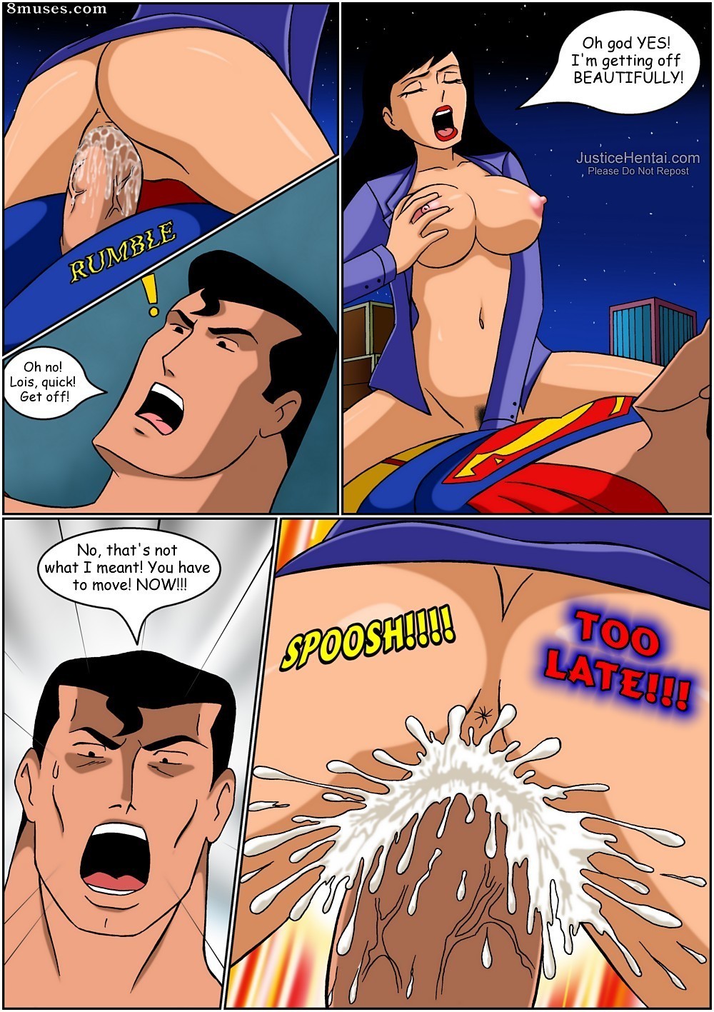 Cómics - Justice Hentai 3 - Página 8