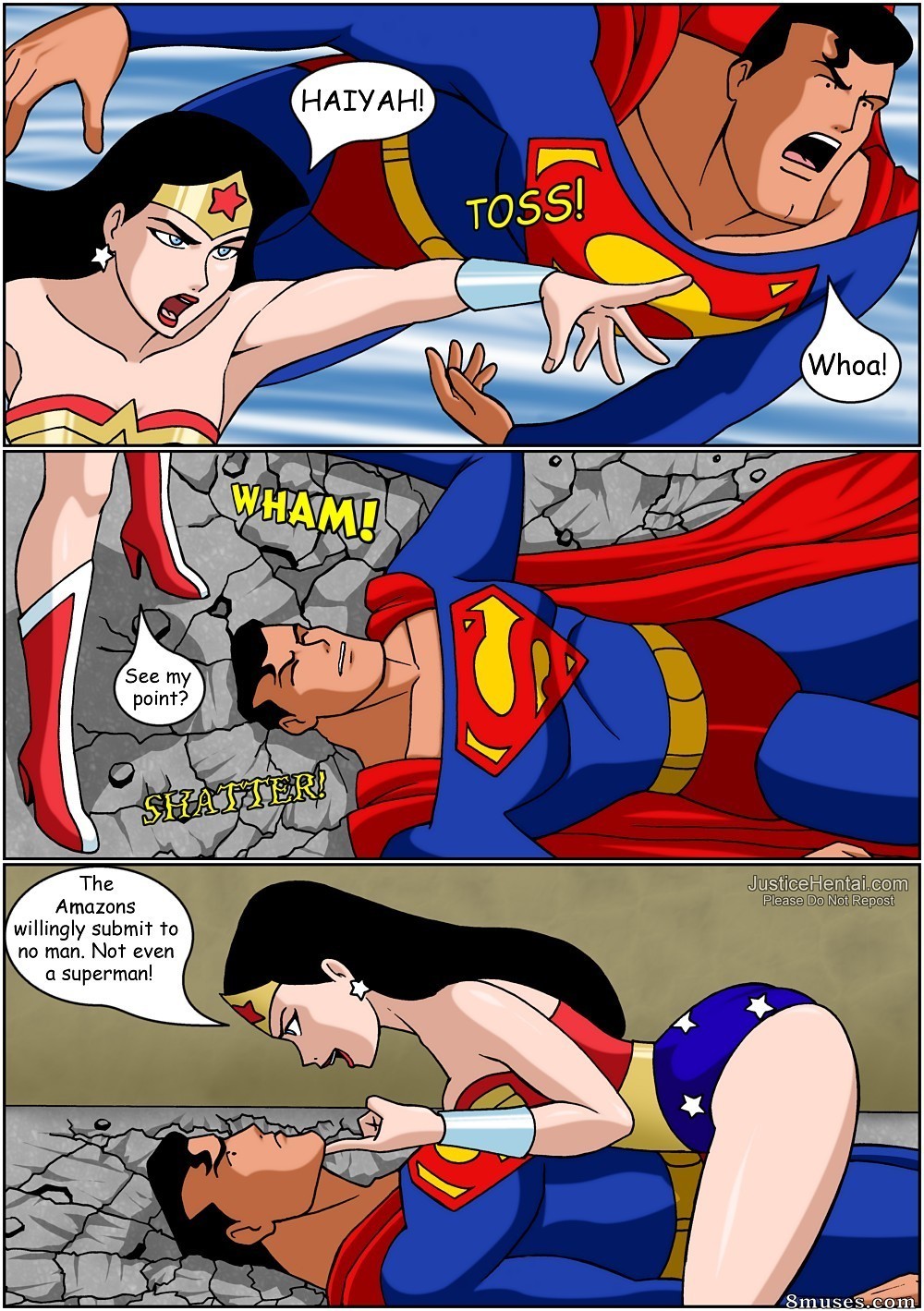 Comics - Justice Hentai 3 - Page 16