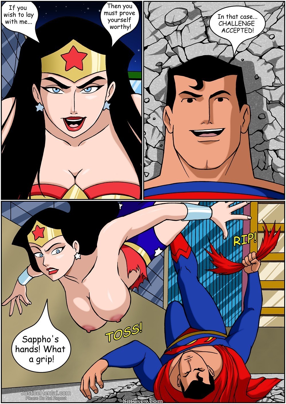 Quadrinhos - Hentai Justiça 3 - Página 17