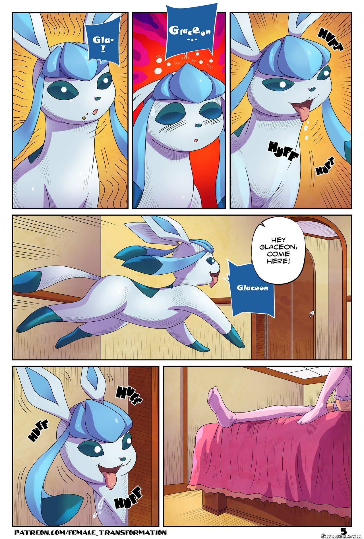Locofuria Comics - El poder misterioso de Glaceon - Página 8