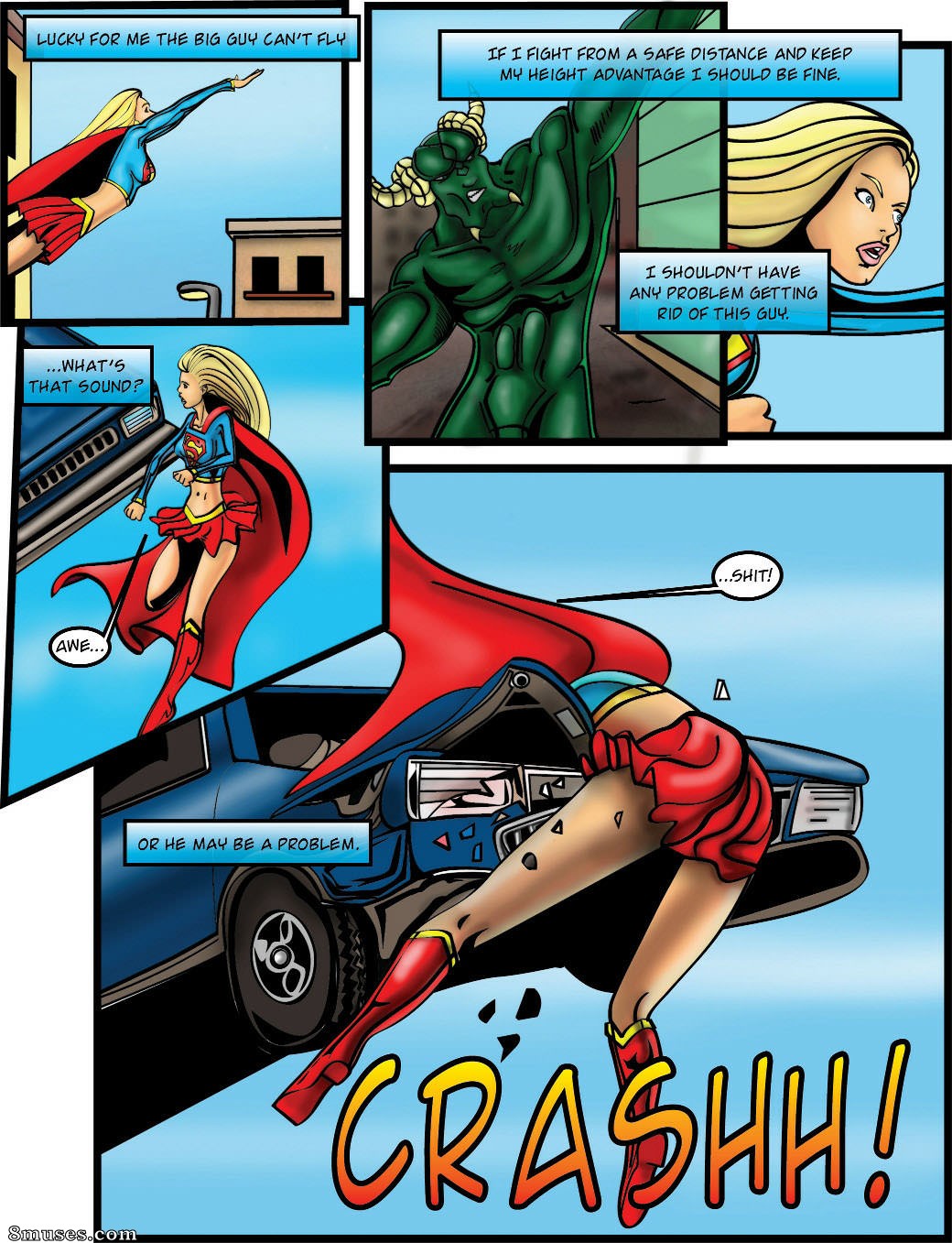 Page 10 | Various-Authors/Epic-Nihil/Supergirl-Demonic-Bloodsport/Issue-1 |  8muses - Sex Comics