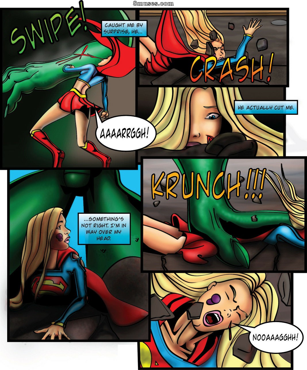 Supergirl -  Demonic Bloodsport - Issue 1 - Page 14