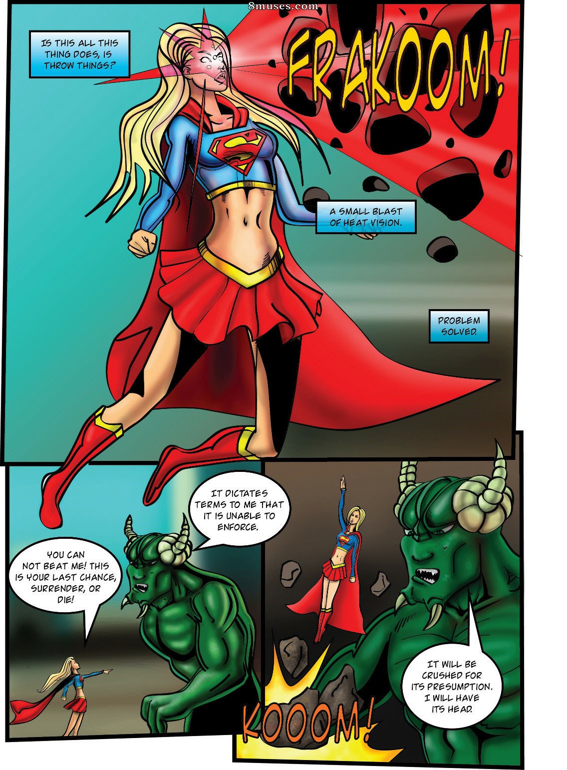 Supergirl -  Demonic Bloodsport - Issue 1 - Page 7