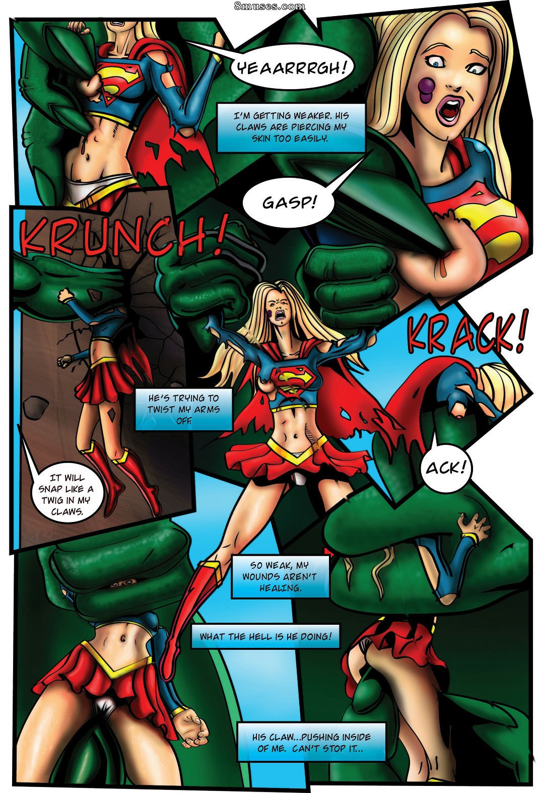 Supergirl -  Demonic Bloodsport - Issue 1 - Page 19