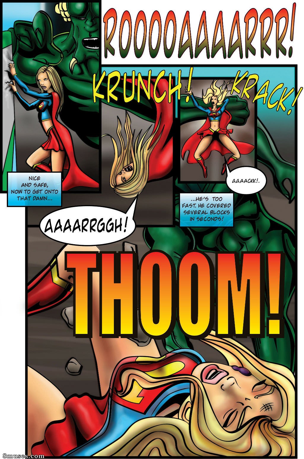 Supergirl -  Demonic Bloodsport - Issue 1 - Page 13