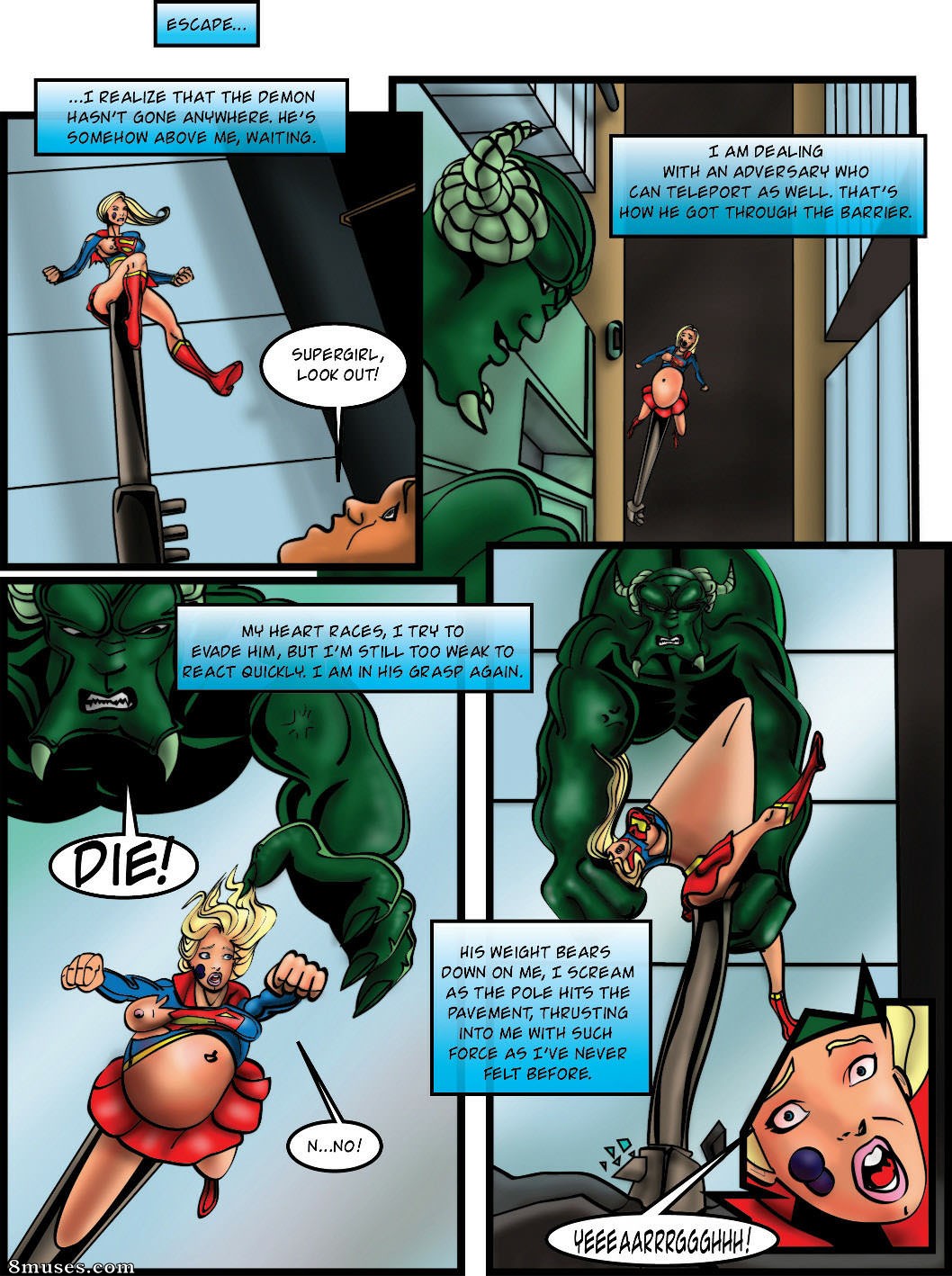 Supergirl -  Demonic Bloodsport - Issue 1 - Page 27