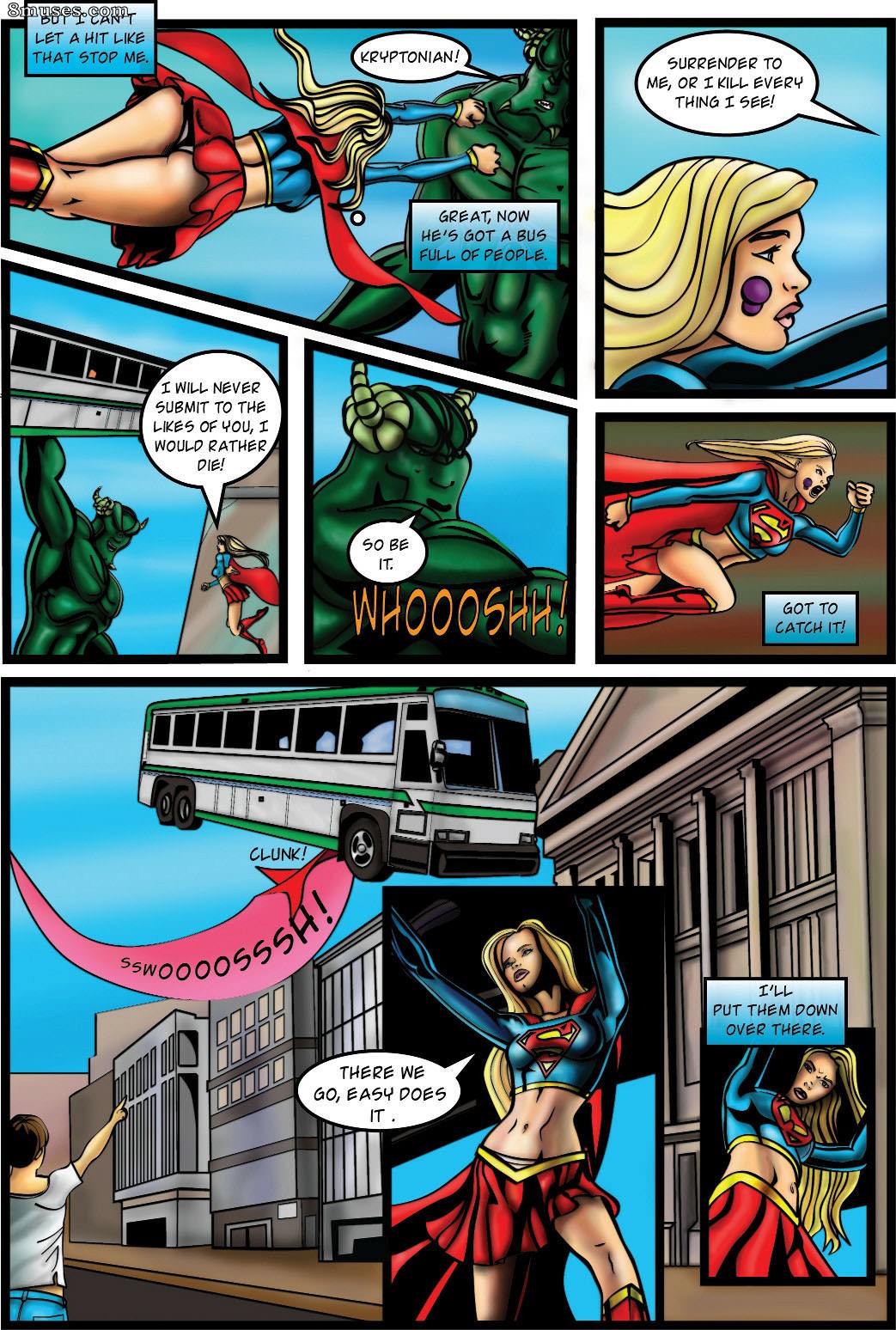 Supergirl -  Demonic Bloodsport - Issue 1 - Page 12
