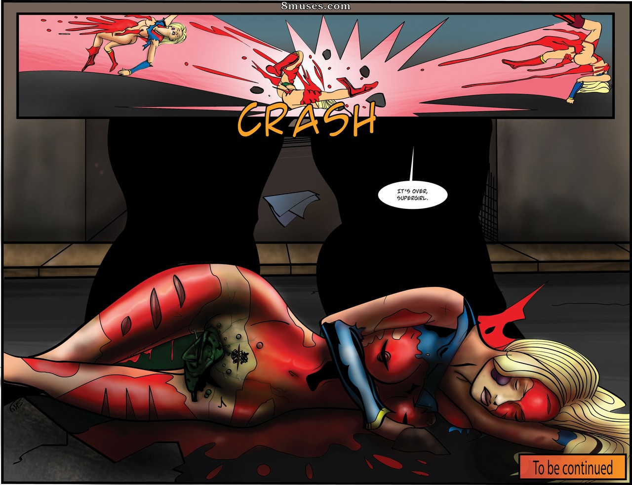 Supergirl -  Demonic Bloodsport - Issue 1 - Page 42