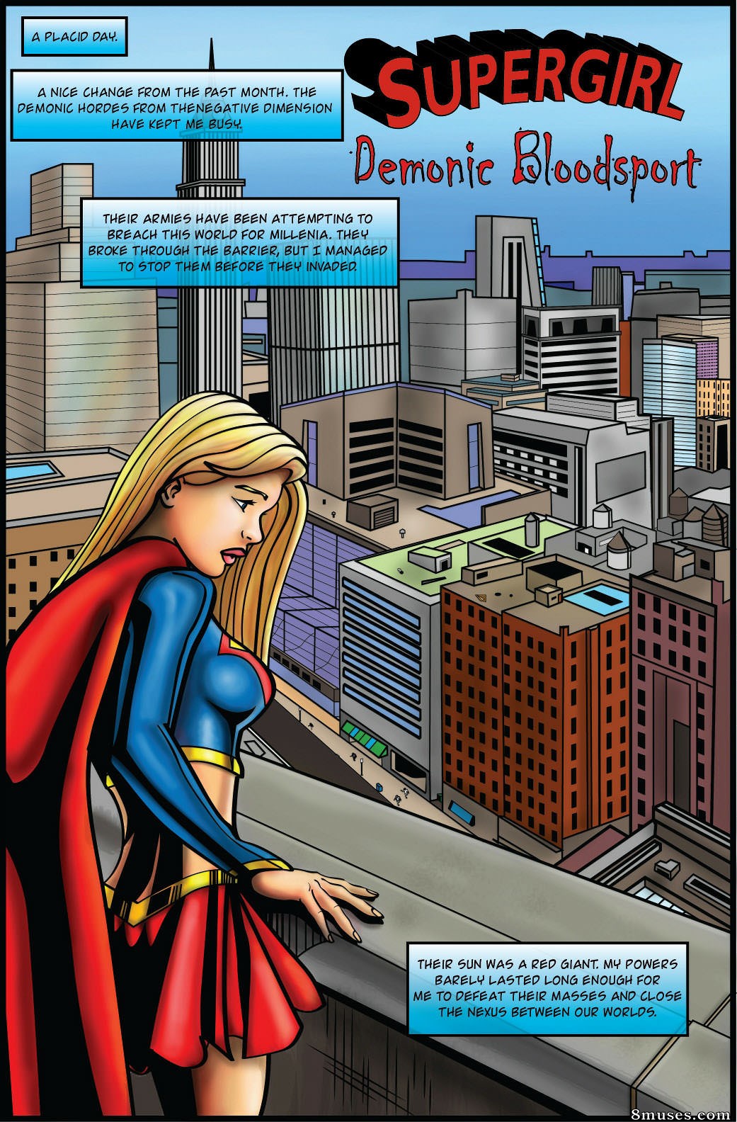 Supergirl -  Demonic Bloodsport - Issue 1 - Page 2
