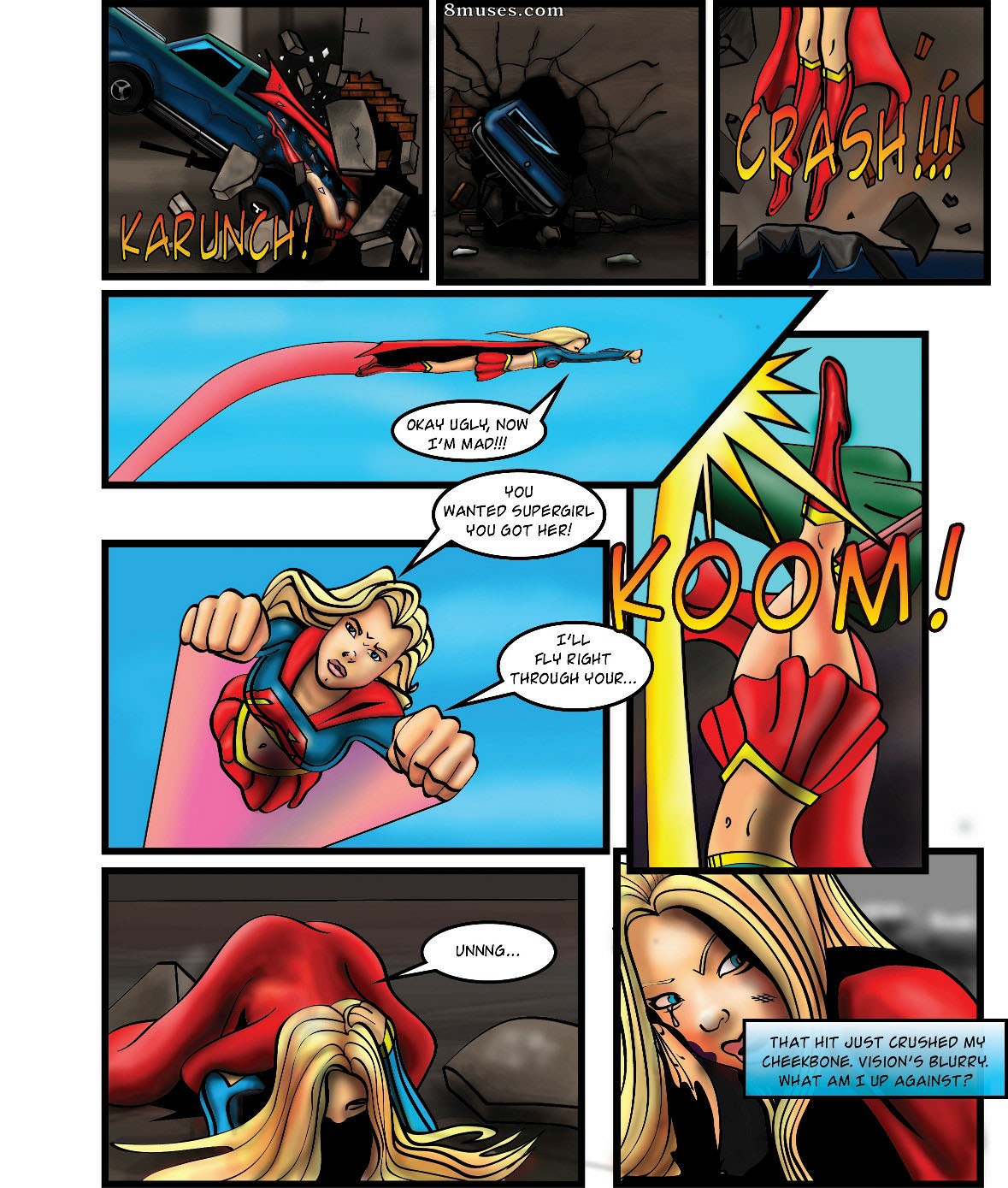 Supergirl -  Demonic Bloodsport - Issue 1 - Page 11