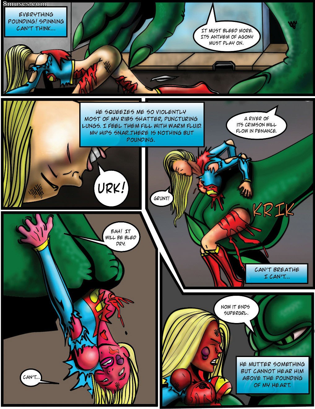 Supergirl -  Demonic Bloodsport - Issue 1 - Page 37