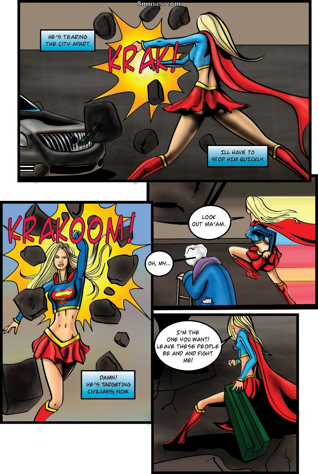 Supergirl -  Demonic Bloodsport - Issue 1 - Page 5