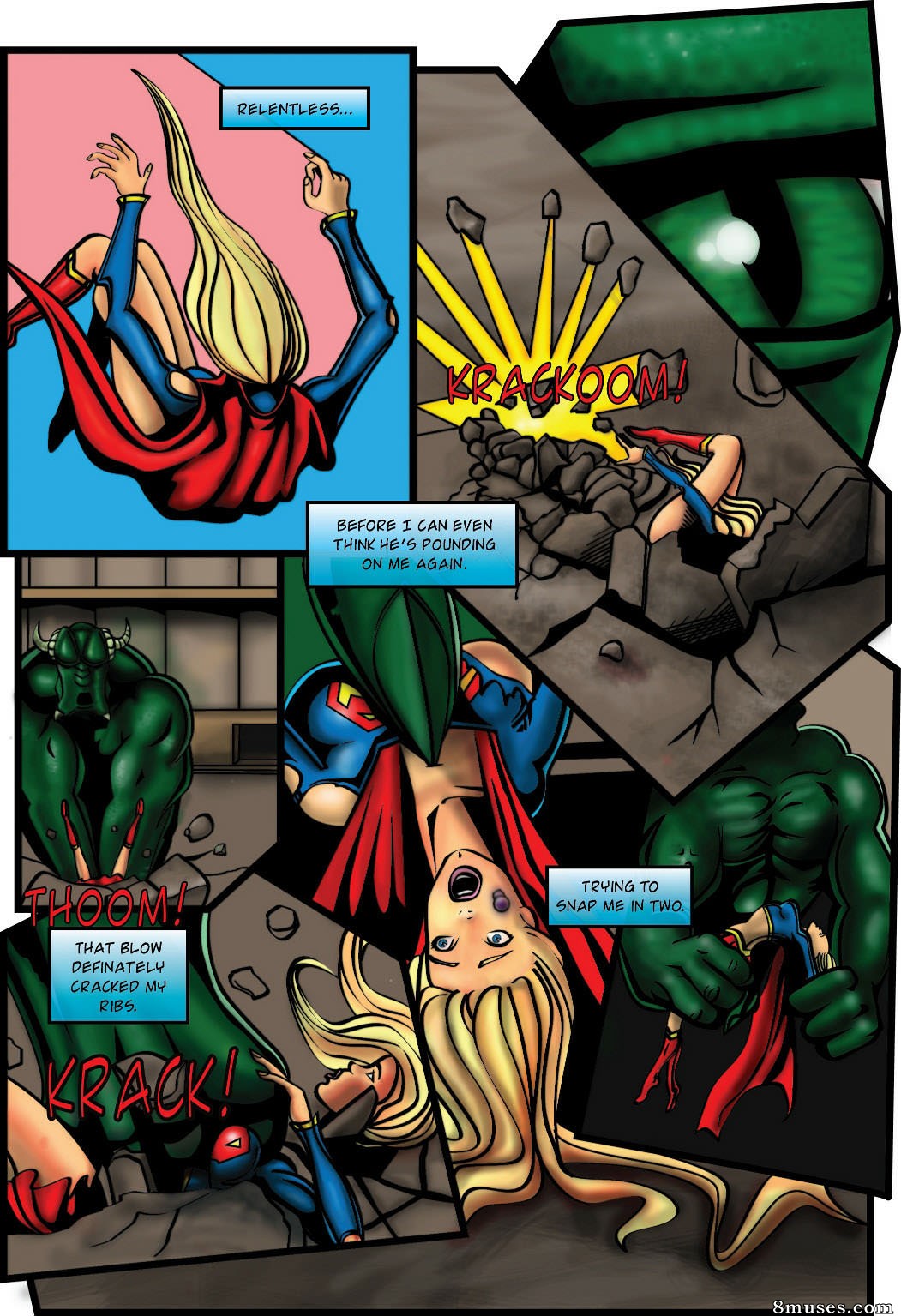 Supergirl -  Demonic Bloodsport - Issue 1 - Page 17