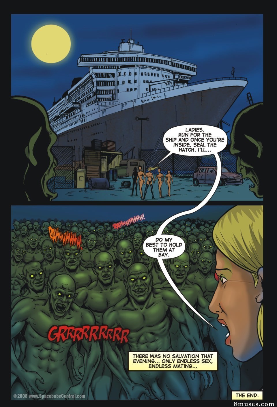 Space Babe Central - Cyborg Avenger - Page 15