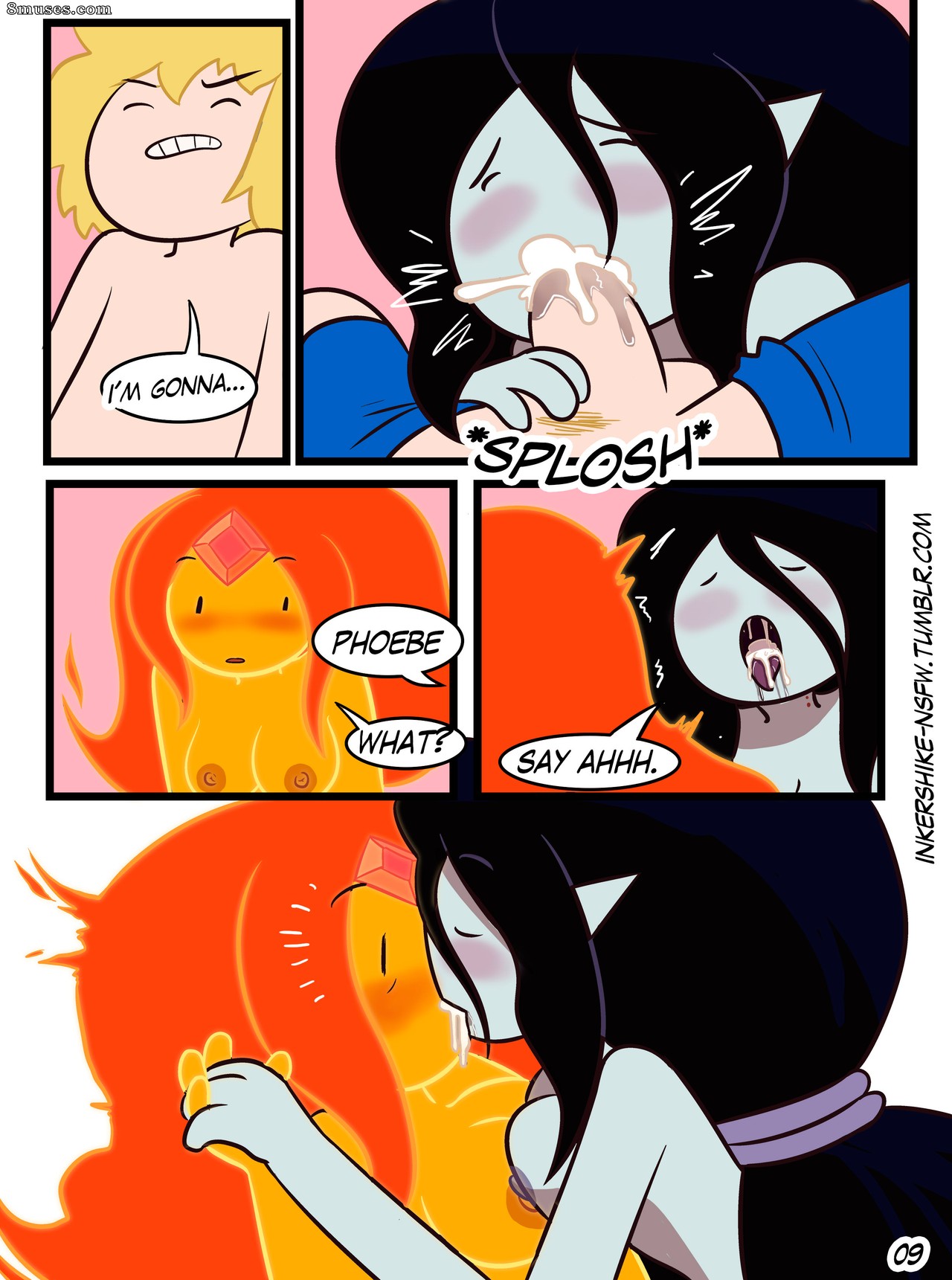 Inker Shike Comics - Praticando com a banda - Página 9