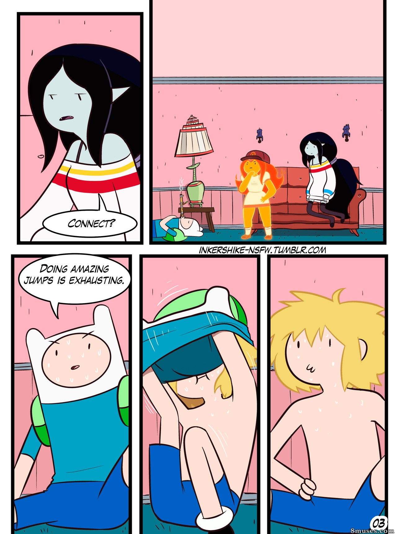 Inker Shike Comics - Entraînement avec le groupe - Page 3