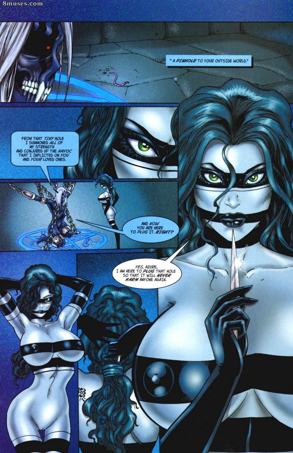 BroadSword Comics - Tarot - Witch of the Black Rose 035 - Page 22