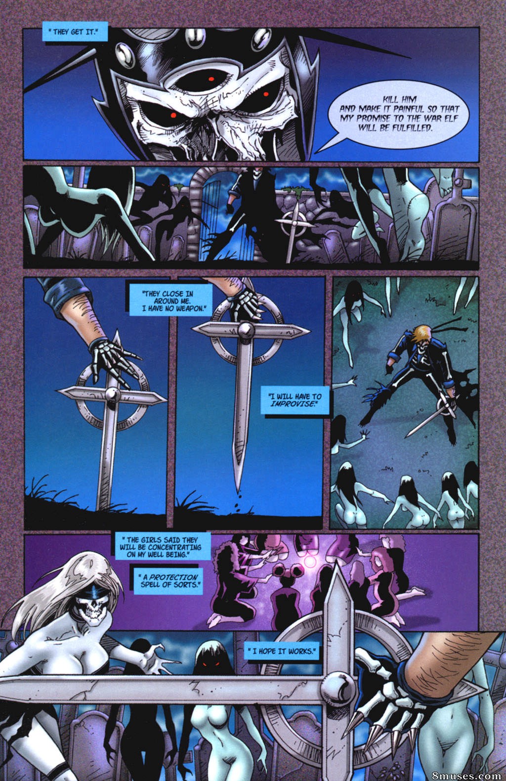 BroadSword Comics - Tarot - La sorcière de la rose noire 035 - Page 6