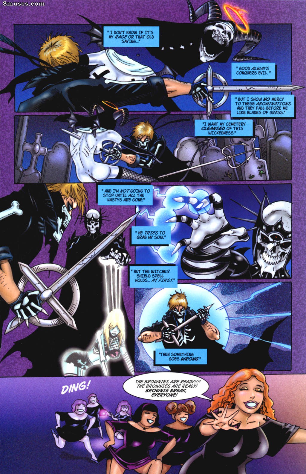 BroadSword Comics - Tarot - Witch of the Black Rose 035 - Page 14