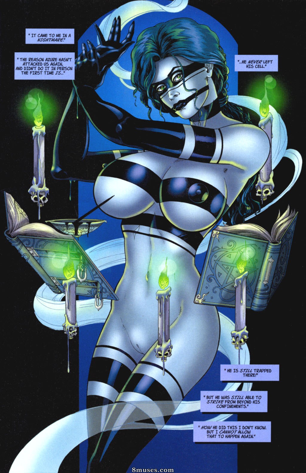 BroadSword Comics - Tarot - Witch of the Black Rose 035 - Page 8
