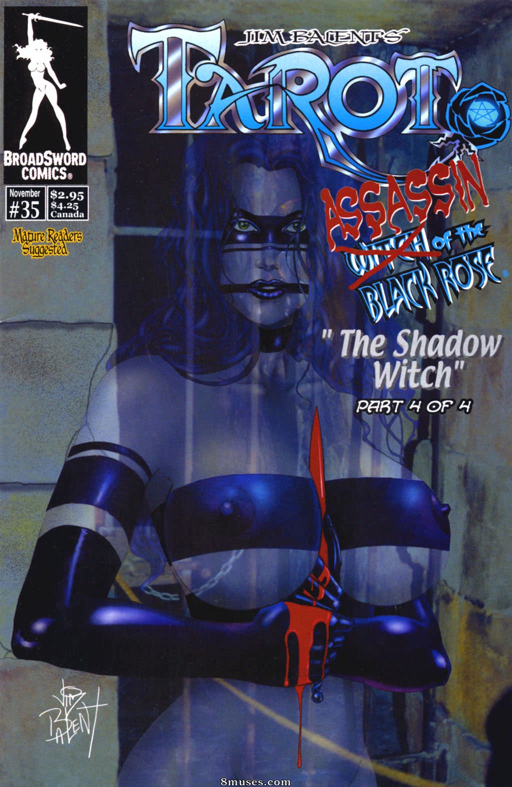 BroadSword Comics - Tarot - Witch of the Black Rose 035 - Page 2