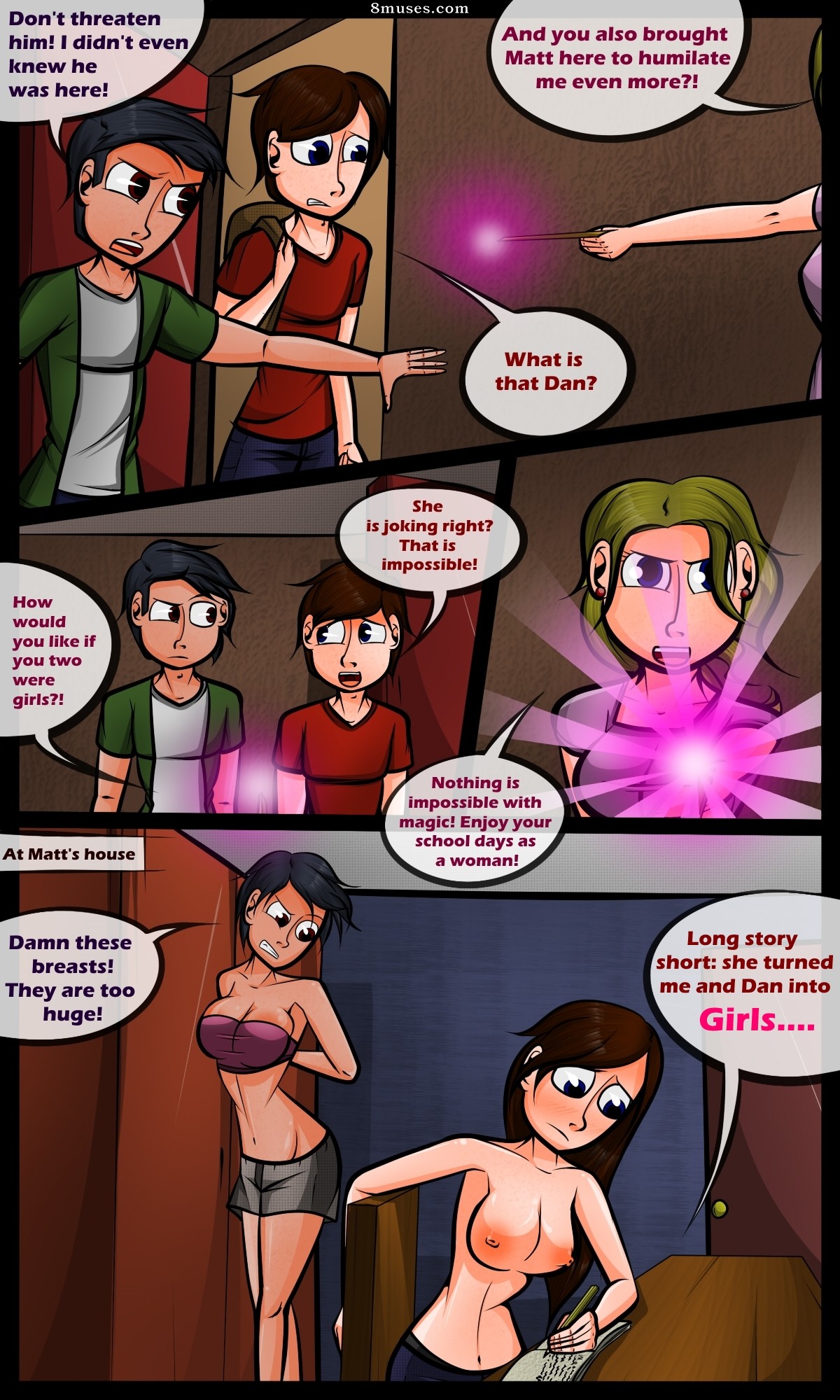 TGedNathan Comics - Disfarce embrulhado - Página 3