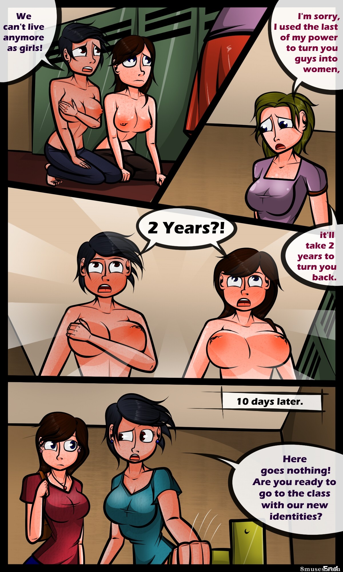 TGedNathan Comics - Déguisement emballé - Page 11