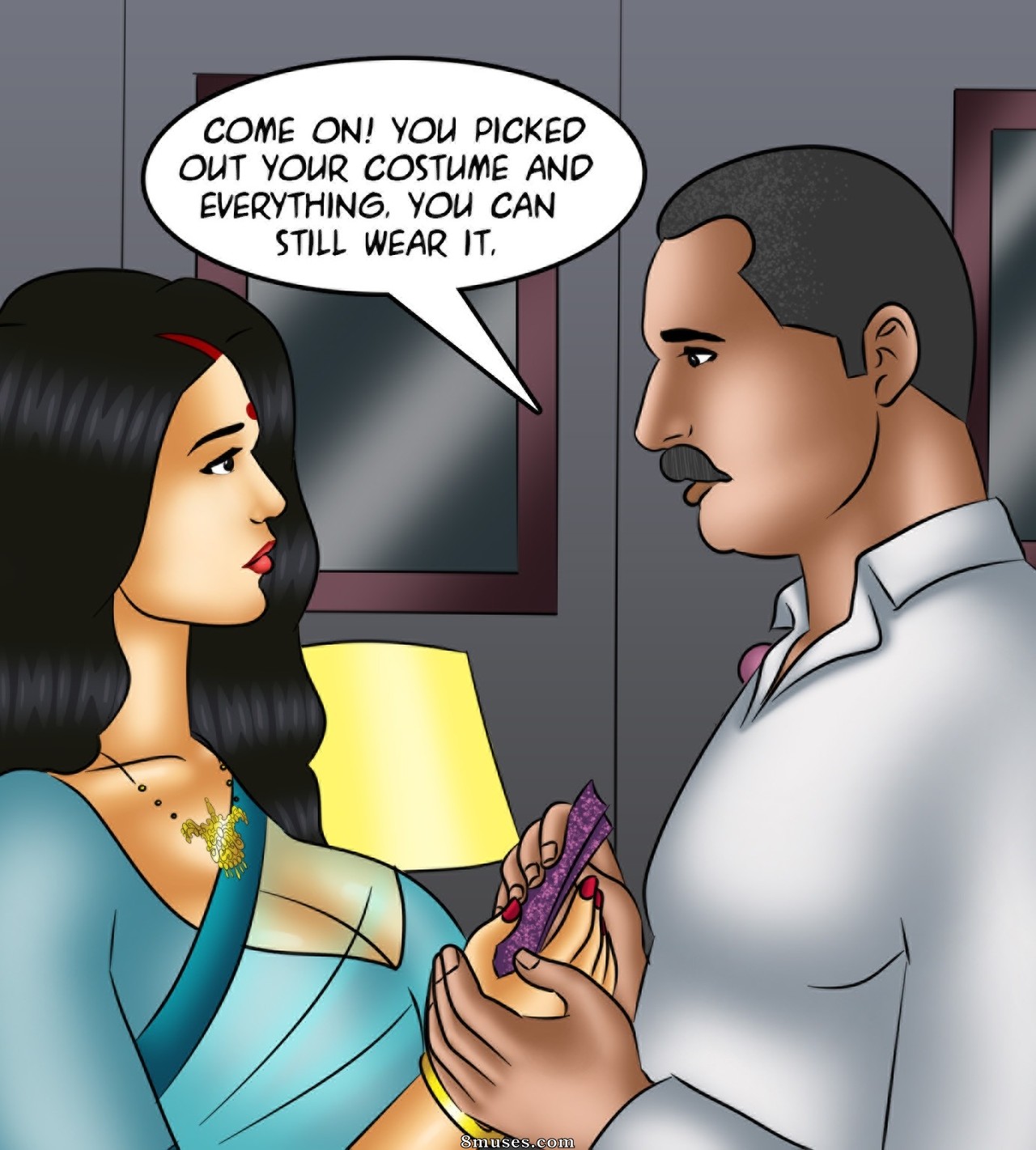 Kirtu.com Comics - Savita Bhabhi - Episode 133 - Comic-Con Quest - Page 7